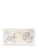 Kate Spade New York Boxed Madison Perforated Large Slim Bifold Wallet Meringue