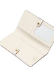 Kate Spade New York Boxed Madison Perforated Large Slim Bifold Wallet Meringue
