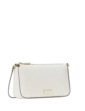 Kate Spade New York Bridget Crinkle Patent Convertible Wristlet Meringue