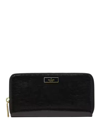 Kate Spade New York Bridget Crinkle Patent Large Continental Wallet