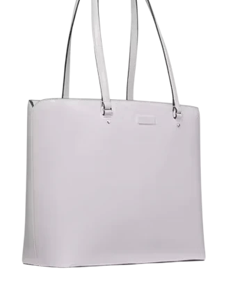 Kate Spade New York Bridget Crinkle Patent Large Tote Lilac Moonlight