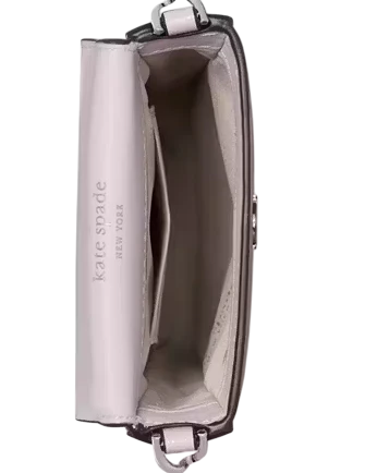 Kate Spade New York Bridget Crinkle Patent Phone Crossbody Lilac Moonlight 