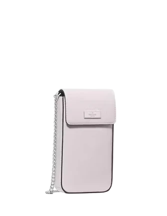 Kate Spade New York Bridget Crinkle Patent Phone Crossbody Lilac Moonlight 
