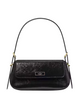 Kate Spade New York Bridget Crinkle Patent Small Flap Shoulder Black