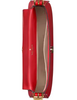 Kate Spade New York Bridget Patent Fabric Small Flap Shoulder KS Bright Red