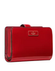 Kate Spade New York Bridget Patent Medium Compact Bifold Wallet KS Bright Red