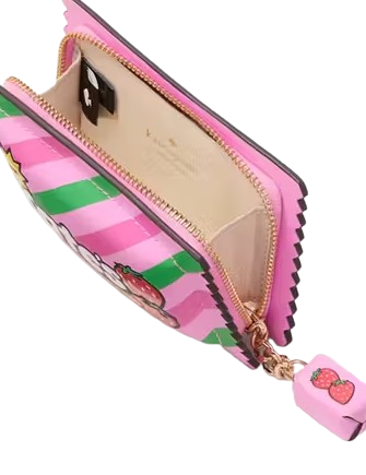 Kate Spade New York Bubble Gum 3D Small Card Holder Pink 