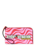 Kate Spade New York Bubble Gum Medium L-Zip Wristlet Pink Red