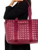 Kate Spade New York Camden Quilted Extra Large Tote Blackberry Preserves