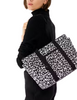 Kate Spade New York Camden Spotted Leopard Medium Tote Violet Mist