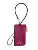 Kate Spade New York Card Case Lanyard Dark Raspberry