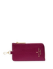 Kate Spade New York Card Case Lanyard Dark Raspberry