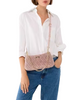 Kate Spade New York Carey Faux Fur Small Convertible Crossbody Rose Smoke