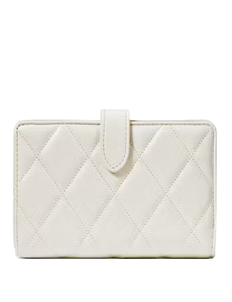 Kate Spade New York Carey Medium Compact Bifold Wallet Meringue
