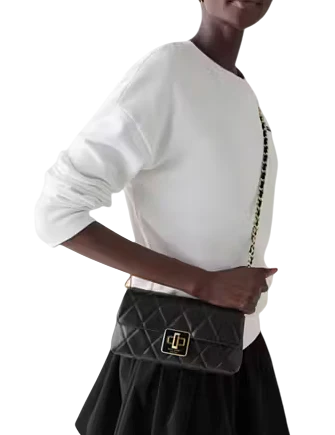 Kate Spade New York Carey Quilted Mini Crossbody Black