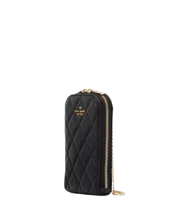 Kate Spade New York Carey Quilted North South Phone Crossbody Black
