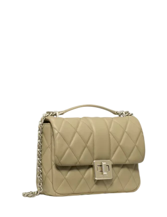 Kate Spade New York Carey Quilted Small Flap Crossbody Elm