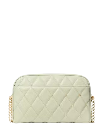 Kate Spade New York Carey Quilted Studded Chain Camera Bag Sage Bundle