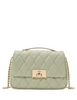 Kate Spade New York Carey Quilted Studs Small Flap Crossbody Sage Bundle