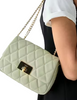 Kate Spade New York Carey Quilted Studs Small Flap Crossbody Sage Bundle