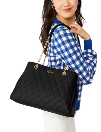 Kate Spade New York Carey Quilted Tote Black
