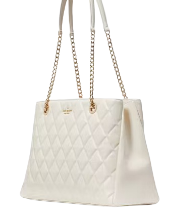 Kate Spade New York Carey Quilted Tote Meringue