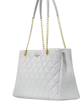 Kate Spade New York Carey Quilted Tote Stone Path