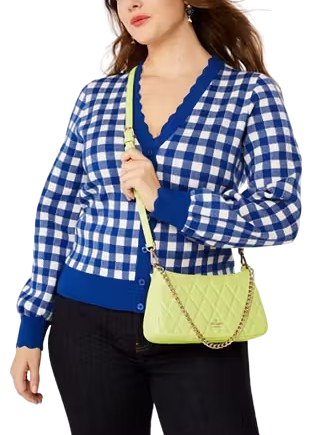 Kate Spade New York Carey Small Convertible Crossbody Lime Slushy