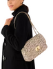 Kate Spade New York Carey Tinsel Tweed Medium Flap Shoulder Bag
