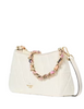 Kate Spade New York Carey Tweed Convertible Crossbody  Cream 