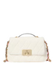 Kate Spade New York Carey Tweed Small Chain Crossbody  Cream 