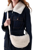 Kate Spade New York Carter Faux Shearling Crossbody Shell