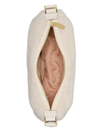 Kate Spade New York Carter Faux Shearling Crossbody Shell