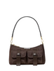 Kate Spade New York Carter Ksnyl Cargo Crossbody Bag Hot Fudge