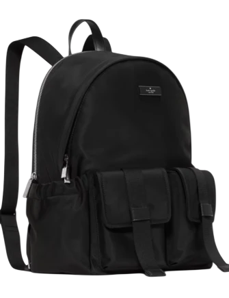 Kate Spade New York Carter Ksnyl Cargo Large Backpack Black