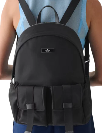 Kate Spade New York Carter Ksnyl Cargo Large Backpack Black