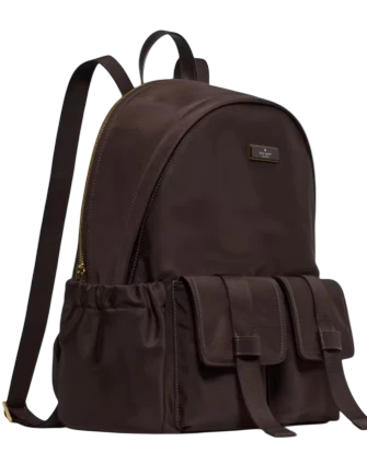 Kate Spade New York Carter Ksnyl Cargo Large Backpack Hot Fudge