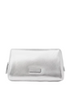 Kate Spade New York Carter Metallic Cosmetic Pouch Silver 