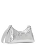 Kate Spade New York Carter Metallic Fabric Small Shoulder Bag Silver