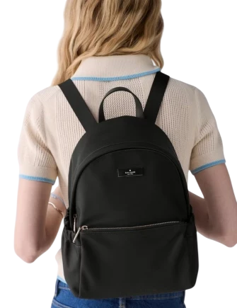 Kate Spade New York Carter Nylon Dome Backpack Black