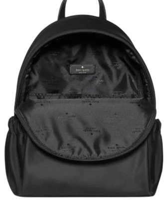 Kate Spade New York Carter Nylon Dome Backpack Black