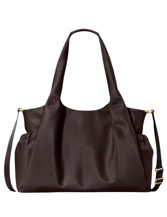Kate Spade New York Carter Nylon Large Baby Bag Hot Fudge