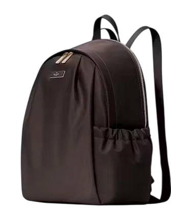 Kate Spade New York Carter Nylon Large Backpack Hot Fudge