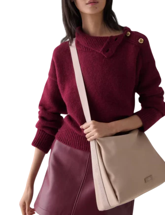 Kate Spade New York Carter Nylon Large Convertible Crossbody Warm Beige