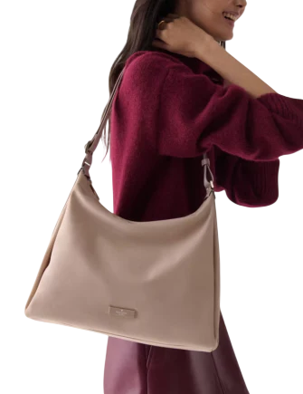 Kate Spade New York Carter Nylon Large Convertible Crossbody Warm Beige