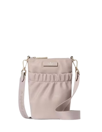 Kate Spade New York Carter Nylon Phone Crossbody Cozy Grey