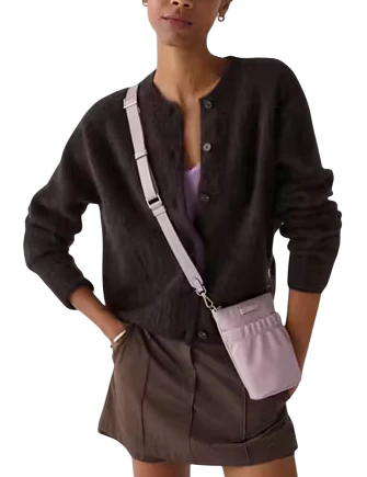 Kate Spade New York Carter Nylon Phone Crossbody Lavender Smoke