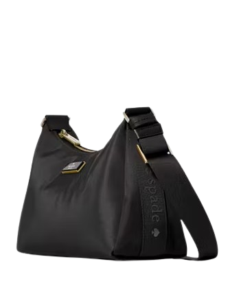 Kate Spade New York Carter Nylon Small Shoulder Bag Black