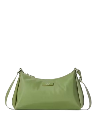 Kate Spade New York Carter Nylon Small Shoulder Bag Cedar Stand