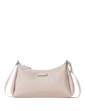 Kate Spade New York Carter Nylon Small Shoulder Bag Cozy Grey